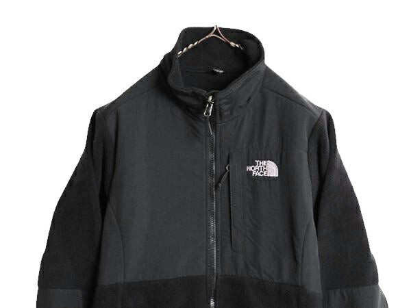 ノースフェイス デナリ ジャケット レディース S / The North Face DENALI アウトドア フリース ブルゾン ナイロン 黒 フルジップ ブラック