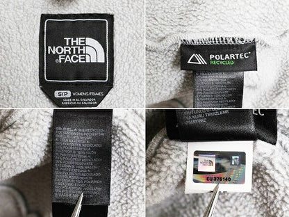 ノースフェイス デナリ ジャケット レディース S / The North Face DENALI アウトドア フリース ナイロン ブルゾン フルジップ ツートン 灰