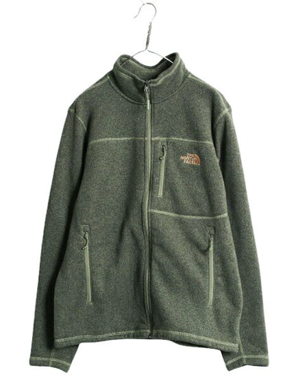 US企画 ノースフェイス ゴードン ライオンズ フリース ジャケット メンズ L 古着 The North Face フルジップ セーター ブルゾン アウトドア