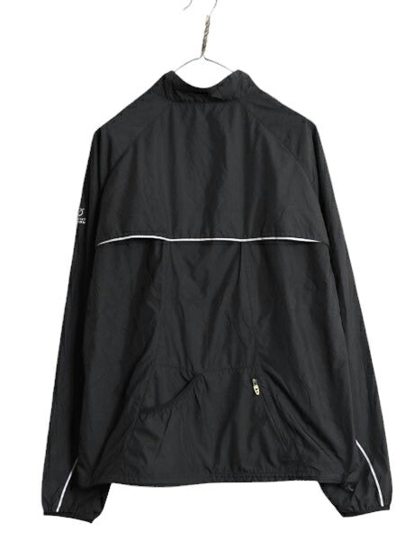 ノースフェイス フルジップ ナイロン ジャケット レディース XL / The North face FLIGHT SERIES アウトドア ブルゾン トレイル ブラック