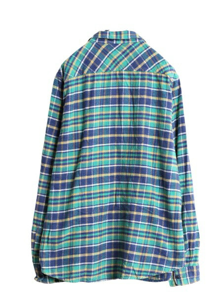 デニム&サプライ ラルフローレン チェック フランネル シャツ メンズ L / DENIM&SUPPLY ポロ ネルシャツ 長袖シャツ マルチカラー コットン