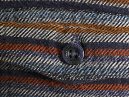 14年製 パタゴニア ロングスリーブ フィヨルド フランネル 長袖 シャツ 8 レディース S 程 古着 Patagonia ネルシャツ ネイティブ ボーダー