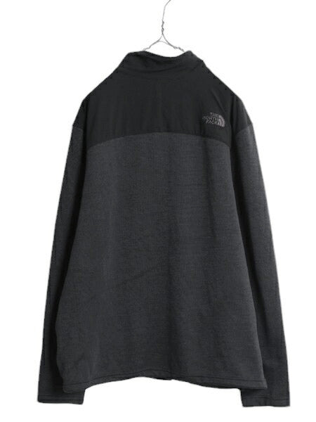 US企画 ノースフェイス ノリス ジャケット メンズ XL The North Face ストレッチ セーター フリース ジャージ ソフトシェル ジャンパー 黒