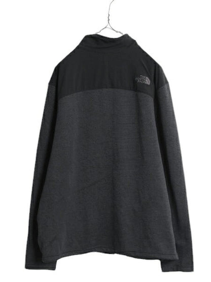 US企画 ノースフェイス ノリス ジャケット メンズ XL The North Face ストレッチ セーター フリース ジャージ ソフトシェル ジャンパー 黒
