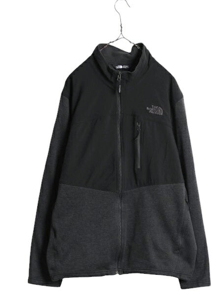 US企画 ノースフェイス ノリス ジャケット メンズ XL The North Face ストレッチ セーター フリース ジャージ ソフトシェル ジャンパー 黒