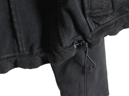 US企画 ノースフェイス APEX ソフトシェル ジャケット レディース S 古着 The North Face アウトドア 裏 フリース ブルゾン フルジップ 黒