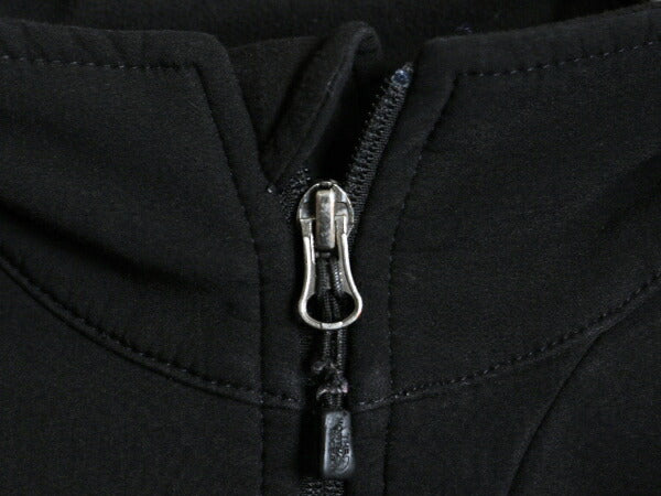 US企画 ノースフェイス APEX ソフトシェル ジャケット レディース S 古着 The North Face アウトドア 裏 フリース ブルゾン フルジップ 黒