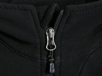US企画 ノースフェイス APEX ソフトシェル ジャケット レディース S 古着 The North Face アウトドア 裏 フリース ブルゾン フルジップ 黒