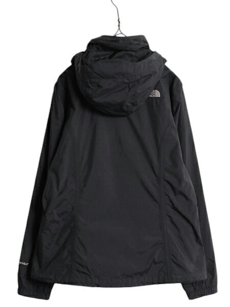 ノースフェイス HYVENT マウンテンパーカー ジャケット レディース L / The North Face アウトドア ナイロン ジャンパー マンパ ブラック