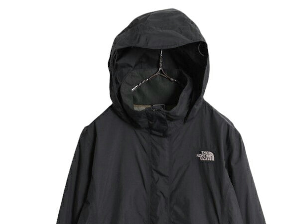 ノースフェイス HYVENT マウンテンパーカー ジャケット レディース L / The North Face アウトドア ナイロン ジャンパー マンパ ブラック