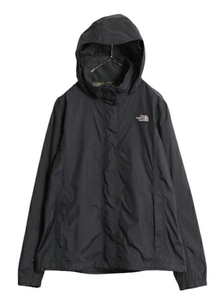 ノースフェイス HYVENT マウンテンパーカー ジャケット レディース L / The North Face アウトドア ナイロン ジャンパー マンパ ブラック