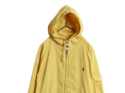 00s ポロ ラルフローレン フルジップ フード パーカー ジャケット メンズ XXL 古着 00年代 オールド ヨットパーカー ブルゾン ワンポイント