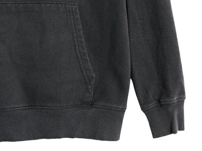 ノースフェイス プリント スウェット フード パーカー レディース М The North Face アウトドア プルオーバー 裏起毛 トレーナー ブラック