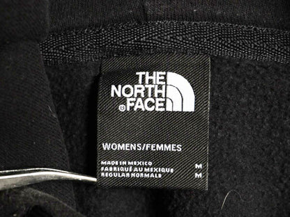ノースフェイス プリント スウェット フード パーカー レディース М The North Face アウトドア プルオーバー 裏起毛 トレーナー ブラック