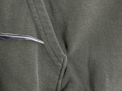 ノースフェイス プリント スウェット フード パーカー レディース L 程/ The North Face アウトドア プルオーバー 裏起毛 トレーナー 緑