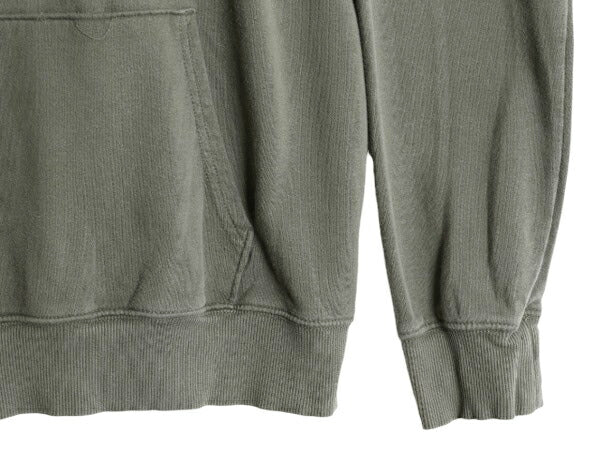 ノースフェイス プリント スウェット フード パーカー レディース L 程/ The North Face アウトドア プルオーバー 裏起毛 トレーナー 緑