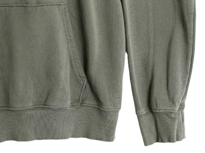 ノースフェイス プリント スウェット フード パーカー レディース L 程/ The North Face アウトドア プルオーバー 裏起毛 トレーナー 緑