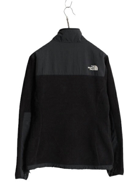 ノースフェイス デナリ ジャケット レディース M 古着 The North Face DENALI アウトドア フリース ナイロン ブルゾン フルジップ ブラック