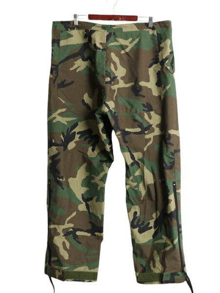 00s 03年製 米軍実物 US ARMY ウッドランド カモ オーバー パンツ LARGE LONG / 古着 00年代 オールド ECWCS ゴアテックス ミリタリー 軍物