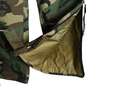 00s 03年製 米軍実物 US ARMY ウッドランド カモ オーバー パンツ LARGE LONG / 古着 00年代 オールド ECWCS ゴアテックス ミリタリー 軍物