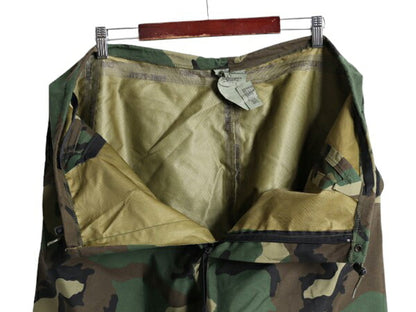 00s 03年製 米軍実物 US ARMY ウッドランド カモ オーバー パンツ LARGE LONG / 古着 00年代 オールド ECWCS ゴアテックス ミリタリー 軍物