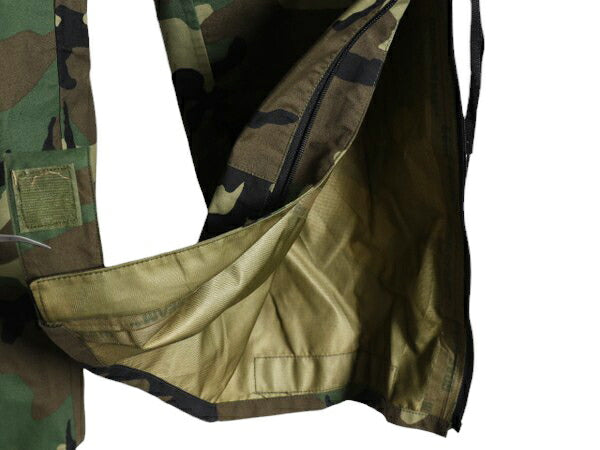90s 96年製 米軍実物 US ARMY ウッドランド カモ オーバー パンツ LARGE LONG / 古着 90年代 オールド ECWCS ゴアテックス ミリタリー 軍物