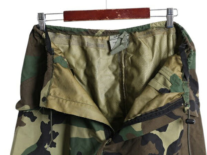 90s 96年製 米軍実物 US ARMY ウッドランド カモ オーバー パンツ LARGE LONG / 古着 90年代 オールド ECWCS ゴアテックス ミリタリー 軍物
