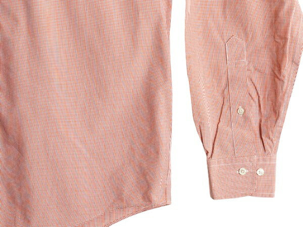 ブルックスブラザーズ チェック 長袖 ボタンダウン シャツ メンズ L 程 Brooks Brothers 346 長袖シャツ コットン ノーアイロン BD Yシャツ