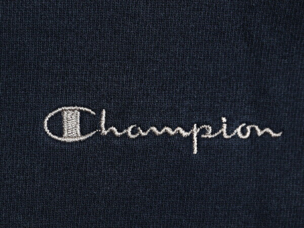 90s チャンピオン ワンポイント スウェット メンズ L 古着 90年代 オールド Champion 裏起毛 トレーナー スクリプト ロゴ スエット 目あり