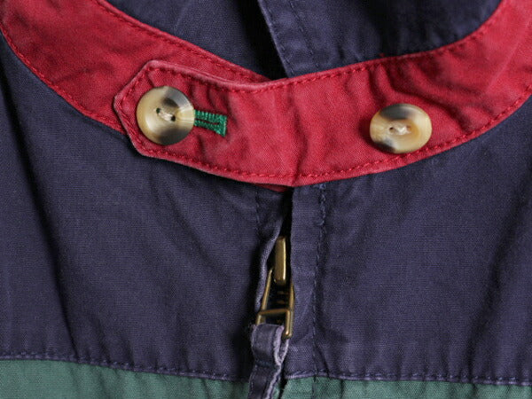 90s トミーヒルフィガー ボーダー スイングトップ ジャケット メンズ XL / 90年代 オールド TOMMY HILFIGER ジャンパー ブルゾン コットン