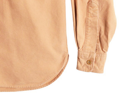 80s USA製 エルエルビーン コットン シャモア クロス シャツ メンズ L 程/ 80年代 ヴィンテージ LLBEAN アウトドア 長袖シャツ ネルシャツ