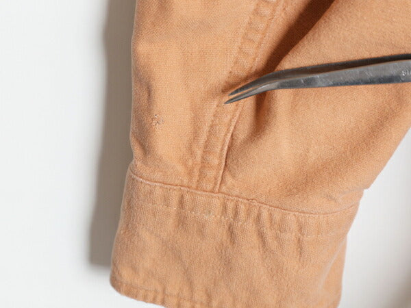 80s USA製 エルエルビーン コットン シャモア クロス シャツ メンズ L 程/ 80年代 ヴィンテージ LLBEAN アウトドア 長袖シャツ ネルシャツ