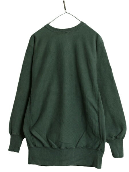 90s チャンピオン リバースウィーブ スウェット メンズ XL / 古着 90年代 オールド Champion トレーナー 目無し 大きいサイズ 裏起毛 無地