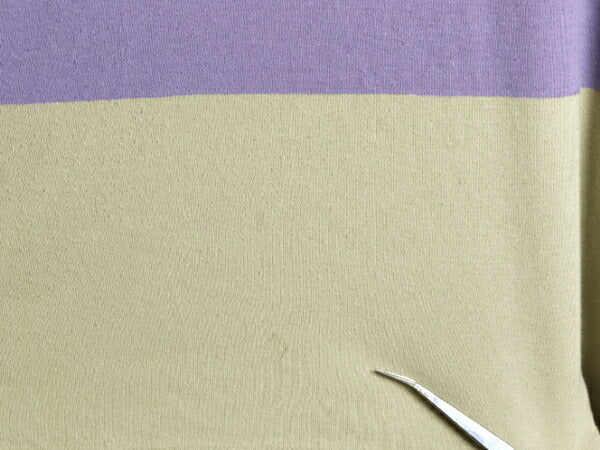 90s USA製 ジェイクルー タートルネック ボーダー 長袖 Tシャツ メンズ M / 古着 オールド J CREW ロンT ストレッチ コットン マルチカラー