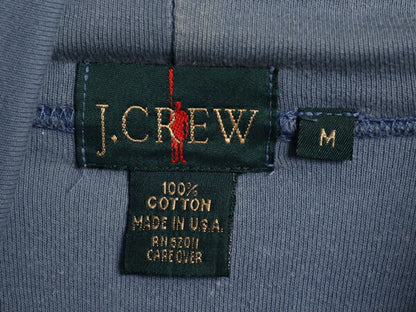 90s USA製 ジェイクルー タートルネック ボーダー 長袖 Tシャツ メンズ M / 古着 オールド J CREW ロンT ストレッチ コットン マルチカラー