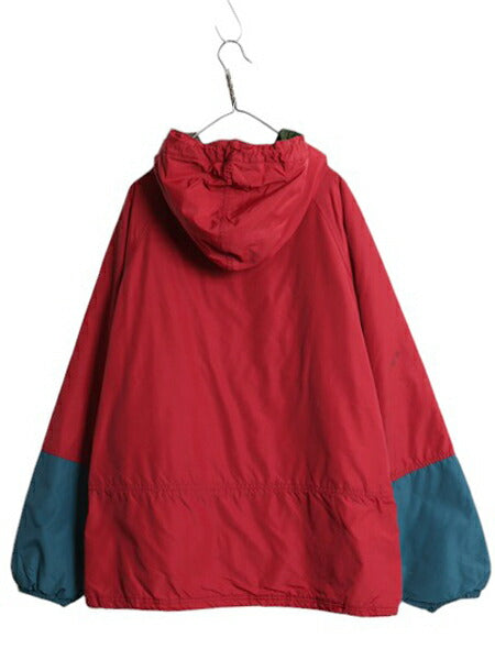 90s エルエルビーン 中綿 ナイロン アノラック パーカー ジャケット メンズ XL / 90年代 オールド LLBEAN マウンテンパーカー プルオーバー