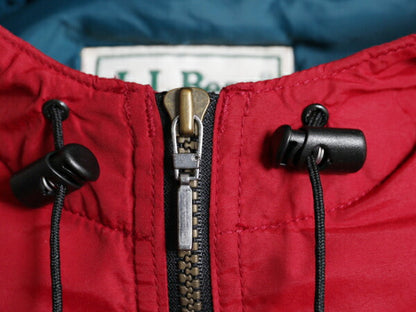 90s エルエルビーン 中綿 ナイロン アノラック パーカー ジャケット メンズ XL / 90年代 オールド LLBEAN マウンテンパーカー プルオーバー