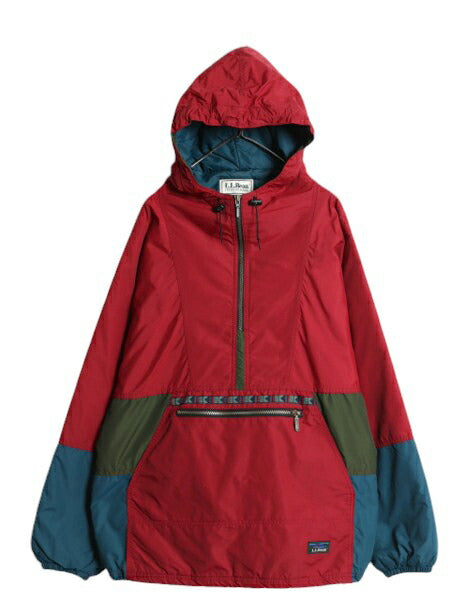 90s エルエルビーン 中綿 ナイロン アノラック パーカー ジャケット メンズ XL / 90年代 オールド LLBEAN マウンテンパーカー プルオーバー