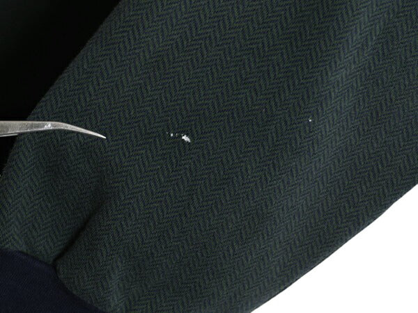 90s ポロゴルフ ラルフローレン ハーフジップ スウェット メンズ L / 古着 90年代 POLO GOLF ハイネック トレーナー ヘリンボーン ツートン