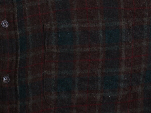 00s OLD GAP タータン チェック 長袖 ウール シャツ メンズ XL / 00年代 旧タグ オールド ギャップ 長袖シャツ ポケット付き 大きいサイズ