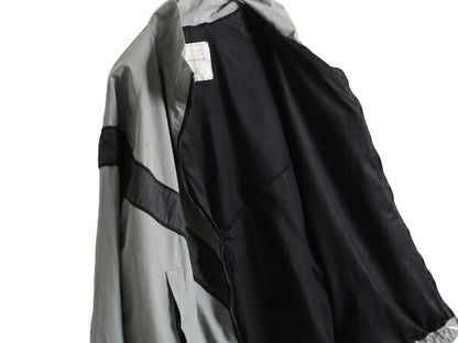 00s 04年製 米軍実物 US ARMY ナイロン トレーニング ジャケット SMALL REGULAR 古着 90年代 ミリタリー 軍物 PFU ジャンパー ブルゾン 灰