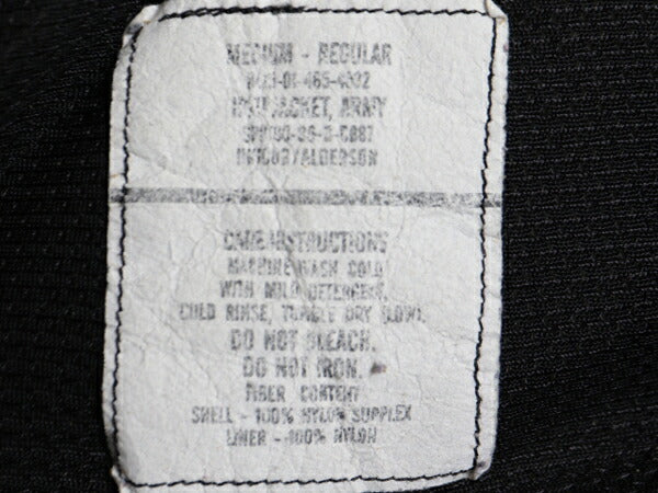 90s 96年製 米軍実物 US ARMY ナイロン トレーニング ジャケット MEDIUM REGULAR 古着 90年代 ミリタリー 軍物 PFU ジャンパー ブルゾン 灰