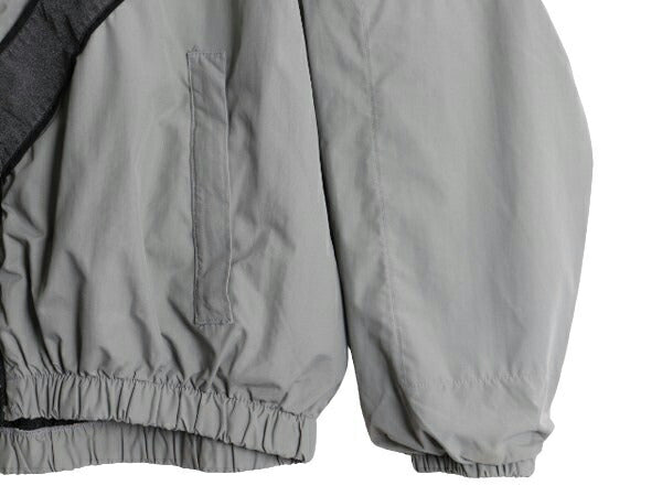 90s 99年製 米軍実物 US ARMY ナイロン トレーニング ジャケット MEDIUM REGULAR 古着 90年代 ミリタリー 軍物 PFU ジャンパー ブルゾン 灰
