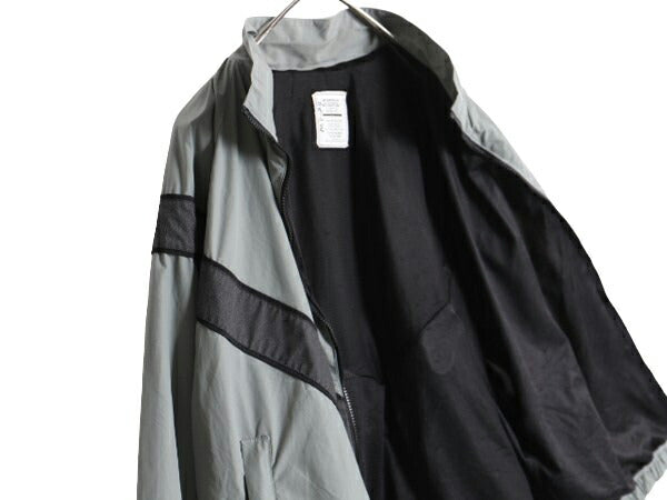 90s 99年製 米軍実物 US ARMY ナイロン トレーニング ジャケット MEDIUM REGULAR 古着 90年代 ミリタリー PFU 軍物 ジャンパー ブルゾン 灰
