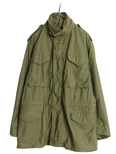 デッドストック 70s 米軍実物 US ARMY M-65 フィールド ジャケット MEDIUM LONG / 78年製 ヴィンテージ ミリタリー 3rd ブラス ブルゾン 