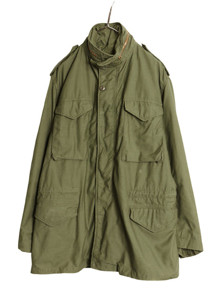 デッドストック 70s 米軍実物 US ARMY M-65 フィールド ジャケット MEDIUM LONG / 78年製 ヴィンテージ ミリタリー 3rd ブラス ブルゾン 