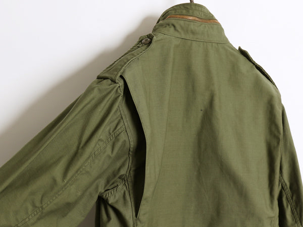 デッドストック 70s 米軍実物 US ARMY M-65 フィールド ジャケット MEDIUM LONG / 78年製 ヴィンテージ ミリタリー 3rd ブラス ブルゾン 