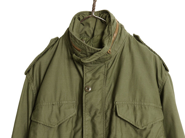 デッドストック 70s 米軍実物 US ARMY M-65 フィールド ジャケット MEDIUM LONG / 78年製 ヴィンテージ ミリタリー 3rd ブラス ブルゾン 
