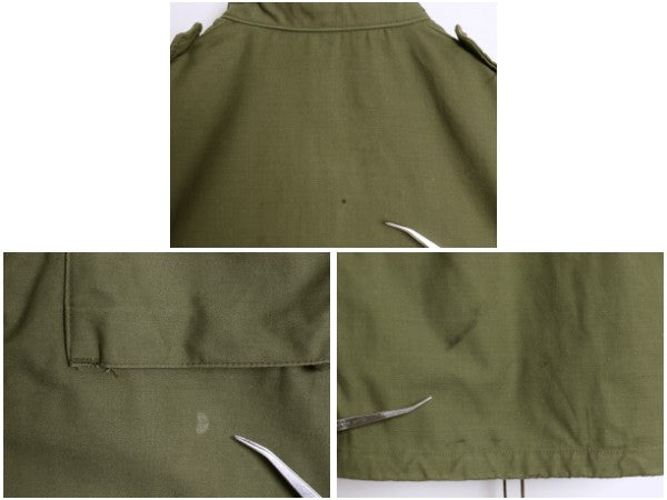 デッドストック 70s 米軍実物 US ARMY M-65 フィールド ジャケット MEDIUM LONG / 78年製 ヴィンテージ ミリタリー 3rd ブラス ブルゾン 