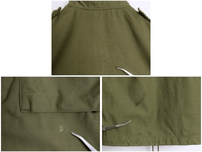 デッドストック 70s 米軍実物 US ARMY M-65 フィールド ジャケット MEDIUM LONG / 78年製 ヴィンテージ ミリタリー 3rd ブラス ブルゾン 